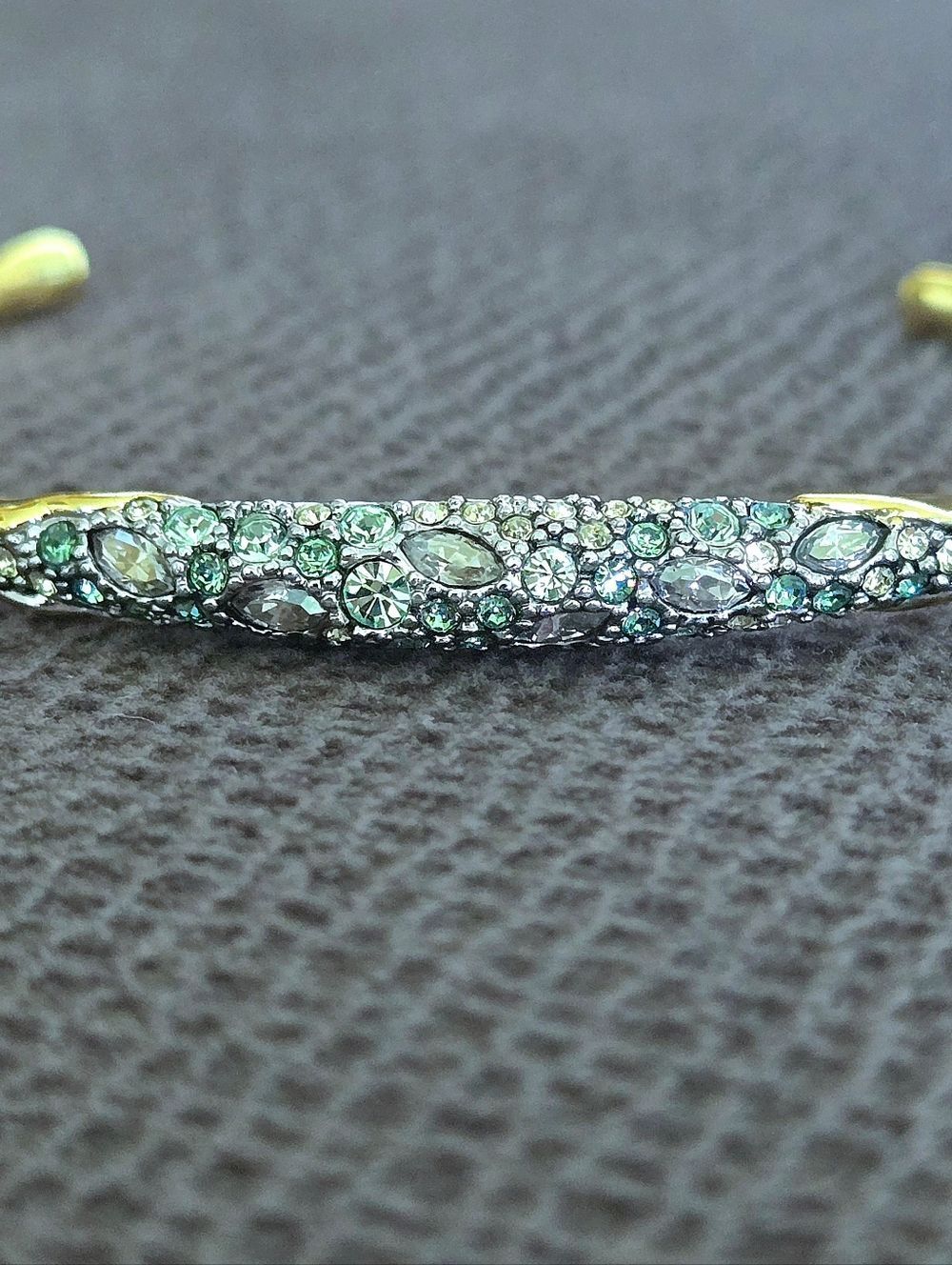 Alexis Bittar "Solanales" Thin Crystal💎 Cuff Bracelet - Picture 12 of 16